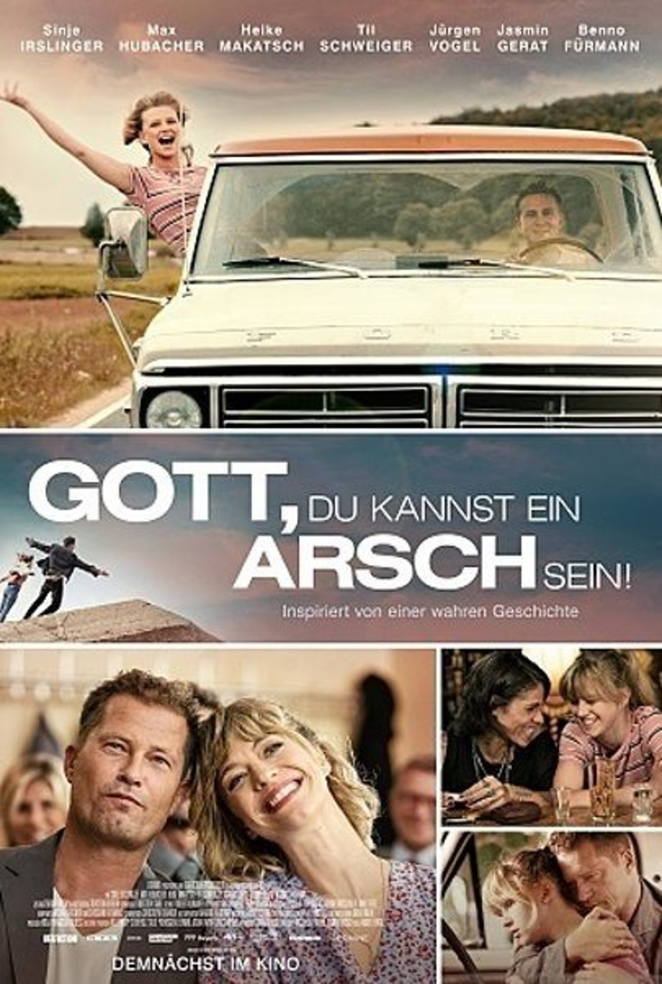 Gott, du kannst ein Arsch sein! gott