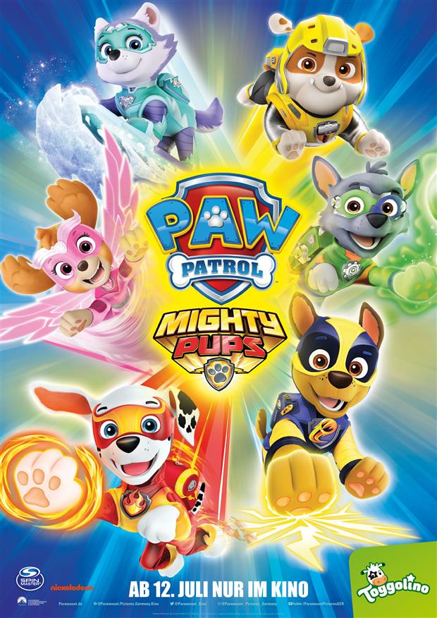 Paw Patrol:Mighty Pups paw