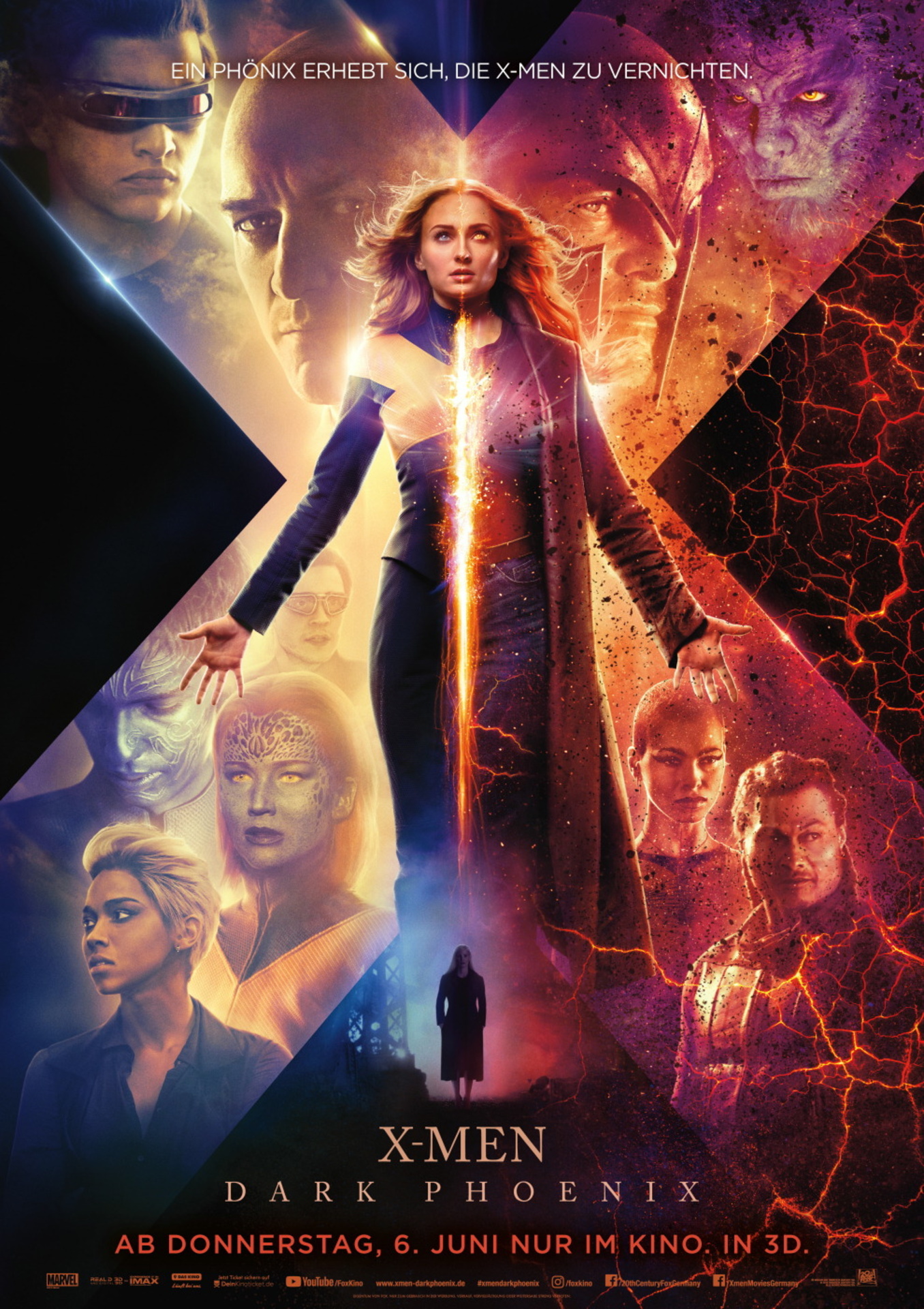 X- Men: Dark Phoenix in 3D xmendark